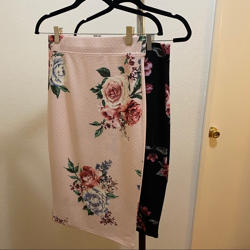 Floral Pencil Skirts